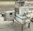 Used Acrison Weight-Loss Differential Weigh Feeder, Model 402-200-100-BDF-1.5-EE, 304 Stainless Steel. Feed Range 200 pounds per hour maximum, scale capacity 100 pounds. Bin discharger feeder rated 5...