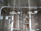 Used Acrison Weight-Loss Differential Weigh Feeder, Model 402-200-100-BDF-1.5-EE, 304 Stainless Steel. Feed Range 200 pounds per hour maximum, scale capacity 100 pounds. Bin discharger feeder rated 5...