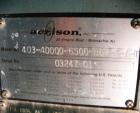 Used-8" Acrison Bin Unloader and Screw Feeder, Model 403-40000-6500-BDF-3-1-T.  Stainless steel screw and tube. 8" diameter ...