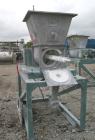 USED: Acrison model 403B continuous feeder system consisting of: (1) Acrison high capacity volumetric dry feeder, model 140SK, 304 stainless steel. Approximate 3-1/4
