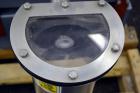 Used Acrison Weight-Loss-Differential Weigh Feeder, Model 405-50-50-BDF1-D/2, 304 Stainless Steel. Feed range 50 pounds per hour maximum. Triple auger/agitator metering with (2) large agitators, and ...