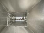 Used Acrison Loss In Weight Feeder, Model 407-200-100-101-0-00. Stainless steel construction, approximately 2