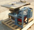 Used-Acrison Weigh Feeder, Stainless Steel Contact Parts and Screw, Model GP403-300-100-101-DD. Drive is a Baldor direct cur...