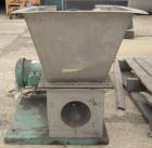 Used Acrison Volumetric Feeder, Model 105X-G, 304 Stainless Steel. Trough measures approximately 9