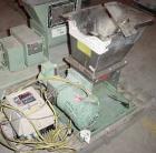 Used Acrison Volumetric Feeder, Model 105X-G, 304 Stainless Steel. Trough measures approximately 9