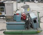 Used: Acrison weight-loss-differential feeder, model A405-175-80-BDF1-F, 304 stainless steel.Bin discharger metering hopper system with an approimately 1 3/4