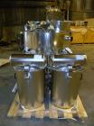 Unused- AZO Feeding System consisting of: (1) AZO hopper, model D1104-2X500-65-A22R, 304 stainless steel, approximately 44