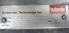 Used Brabender Technologie Twin Screw Feeder, Model DDSR40/60, 304 Stainless Steel. (2) Approximate 2