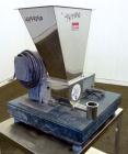 Used Brabender Technologie Twin Screw Feeder, 304 Stainless Steel. (2) Approximate 3/4” diameter x 9” long screws. Feed hopper with extension, and conditioning bar. Driven by a 1/2hp, 3/60/230/460 vo...