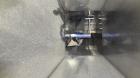 Used Brabender Technologie Twin Screw Feeder, 304 Stainless Steel. (2) Approximate 3/4” diameter x 9” long screws. Feed hopper with extension, and conditioning bar. Driven by a 1/2hp, 3/60/230/460 vo...