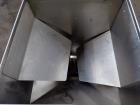 Used Engelhardt Continuous Dosing Weigher, Type KDE-GL 800E. Consists of top feed hopper, vibratory feeder with cover, weighing system, bottom discharge vibratory feeder. Has Engelhardt model DPC3000...