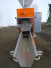 Used Engelhardt Continuous Dosing Weigher, Type KDE-GL 800E. Consists of top feed hopper, vibratory feeder with cover, weighing system, bottom discharge vibratory feeder. Has Engelhardt model DPC3000...