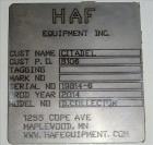 Used- HAF Equipment Feeder/Dust Collection System