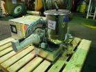 Used Ktron Gravimetric Feeder, Model F-1. Stainless steel construction, twin screw with agitated feed hopper, scale rated 24KG, 11KG net, 13KG tare, .132 HP motor, with controller, serial# 4501074067.