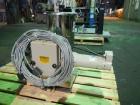 Used Ktron Gravimetric Feeder, Model F-1. Stainless steel construction, twin screw with agitated feed hopper, scale rated 24KG, 11KG net, 13KG tare, .132 HP motor, with controller, serial# 4501074067.