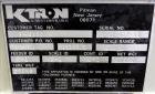 Used K-Tron Volumetric Loss In Weight Feeding System