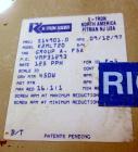 Used K-Tron Screw Type Modular Loss In Weight Feeder, Model K2MLS60, Stainless Steel. Approximate 2-1/2