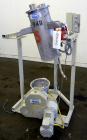 Used- K-Tron Volumetric Feeder Model K2MLT20, Stainless Steel, Approximate (2) 2