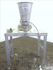 Used Stainless Steel K-Tron Twin Screw Volumetric Feeder, Model K2-MV-T20