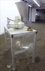 Used Stainless Steel K-Tron Twin Screw Volumetric Feeder, Model K2-MV-T20