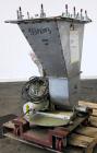 Used K-Tron Volumetric Twin Screw Feeder, Model T35-1-B-2-32-00-A, 304 Stainless Steel. (2) Approximate 1