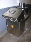 Used: K-Tron gravametric feeder, model K-PH-CC-KT20,stainless steel construction, twin screw design with .17cu.ft. agitated feed hopper, 22 RPM agitator speed, up to154 RPM screw speed, rated .001 - ...