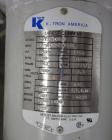 Used K-Tron Volumetric Feeding System consisting of: (1) K-Tron Feeder Model K2MLS60, Stainless Steel. Approximate 2