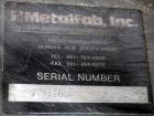 Used MetalFab Volumetric Screw Feeder, Model DB1-4