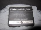 Used Metalfab Volumetric Feeder.