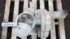 Used K-Tron Volumetric Twin Screw Feeder, Model K2V-T35. Approximate 428 pounds per hour output. (2) Approximate 1-3/8” diameter intermeshing 304 stainless steel screws, driven by a 1/2hp, 90 volt, 1...