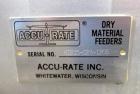 Used Schenck Accu-Rate 1200 Series Dry Material Feeder, Model 1205, 304 Stainless Steel. Approximately 6