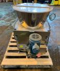 Used Schenck Volumetric Feeder, Model MODMC-IG-1AX. Stainless steel construction. 2