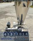 Used K-Tron Volumetric Twin Screw Feeder, 304 Stainless Steel. Approximate (.07) cubic feet an hour output.Approximate screw diamter is 1-1/2