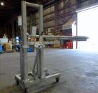 Used Coating Drum Powder Feed Screw, 304 Stainless Steel