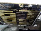 Used Vibra Screw Volumetric 1’’ Versi Feeder, 304 Stainless Steel. Bulk density 47 pounds a cubic foot, flow rate 130-180 pounds an hour. Driven by a 3/4 hp, 3/60/460 volt, 1750 rpm XP gear motor. Un...