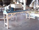 Used Vibra Screw 304 Stainless Steel Screw Feeder.