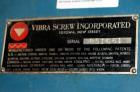 Used- Vibra Screw 304 Stainless Steel Screw Feeder