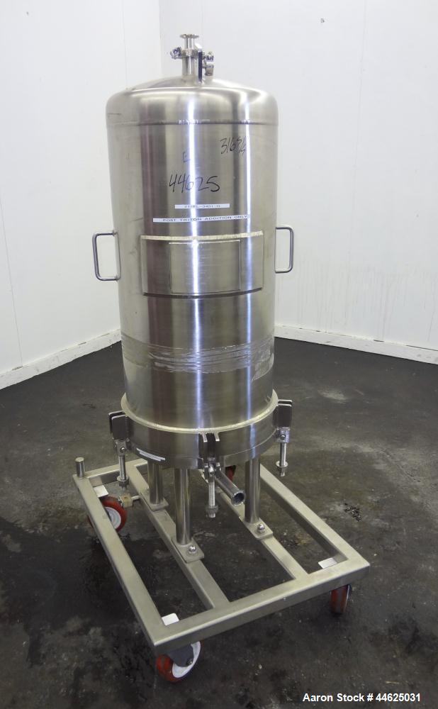 Used Stainless Steel Cotter Brothers Cartridge Filter Housing