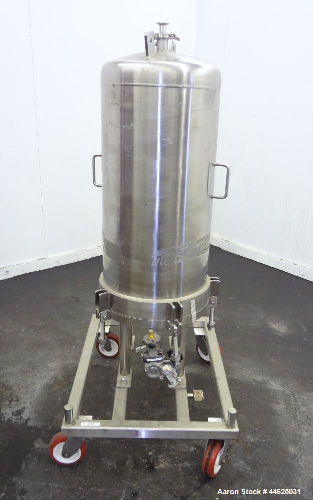 Used Stainless Steel Cotter Brothers Cartridge Filter Housing