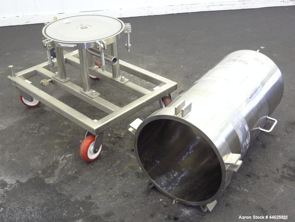 Used Stainless Steel Cotter Brothers Cartridge Filter Housing