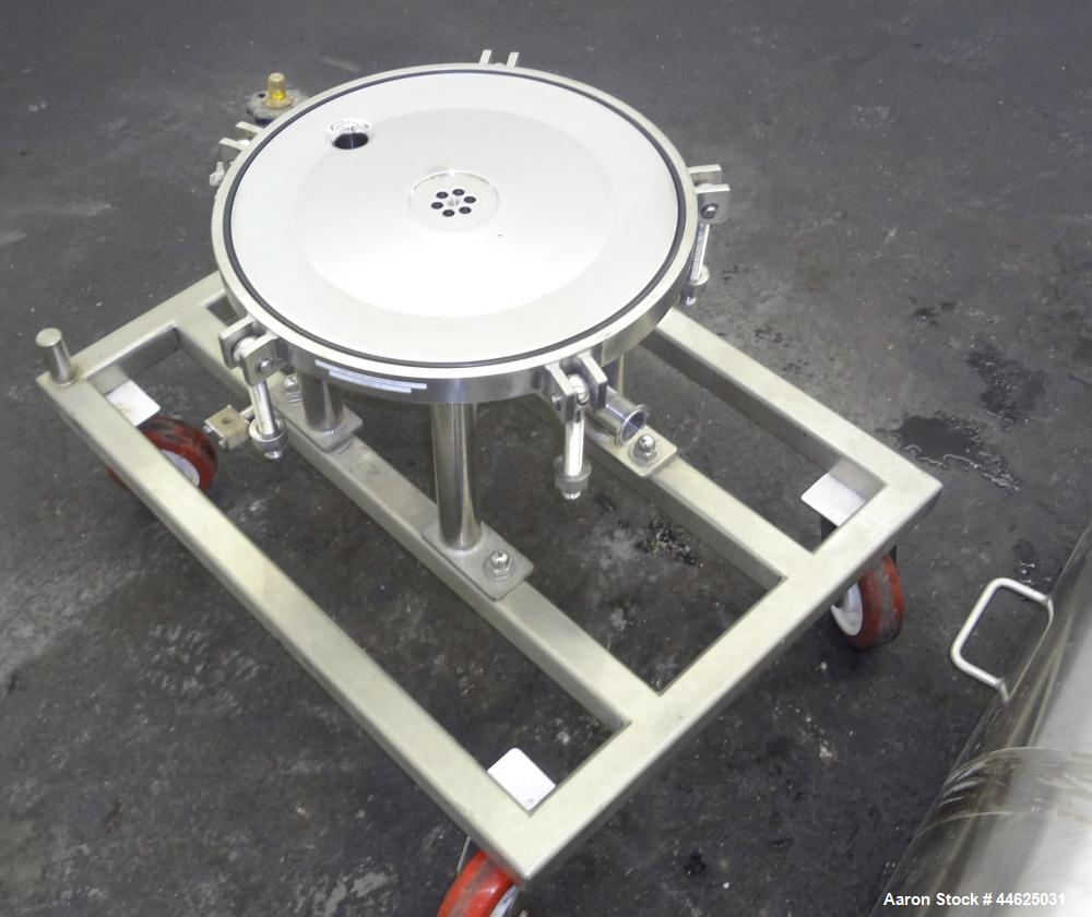 Used Stainless Steel Cotter Brothers Cartridge Filter Housing