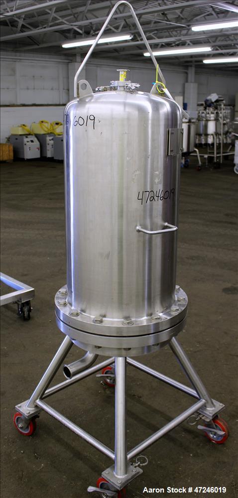Used Allegheny Bradford Corp Filter Housing, Volume 140 liters, 316 Stainless S
