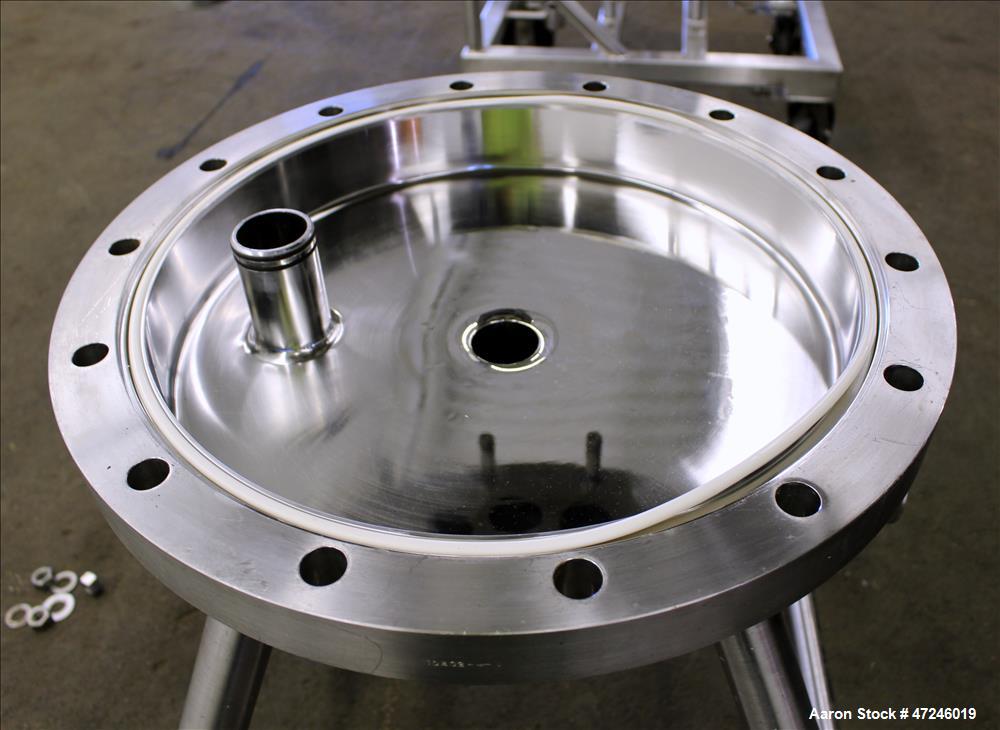 Used Allegheny Bradford Corp Filter Housing, Volume 140 liters, 316 Stainless S