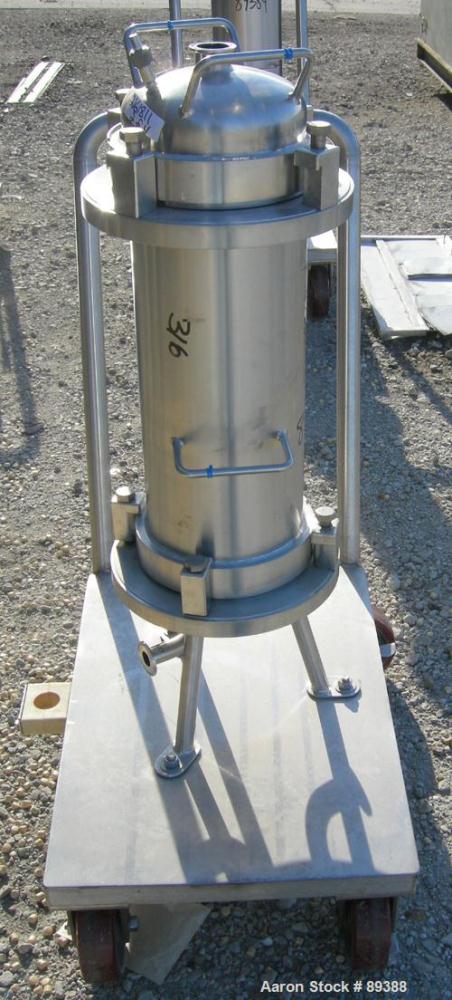 Used Allegheny Bradford Sanitary 3 Round Opt 1 Clean Filter