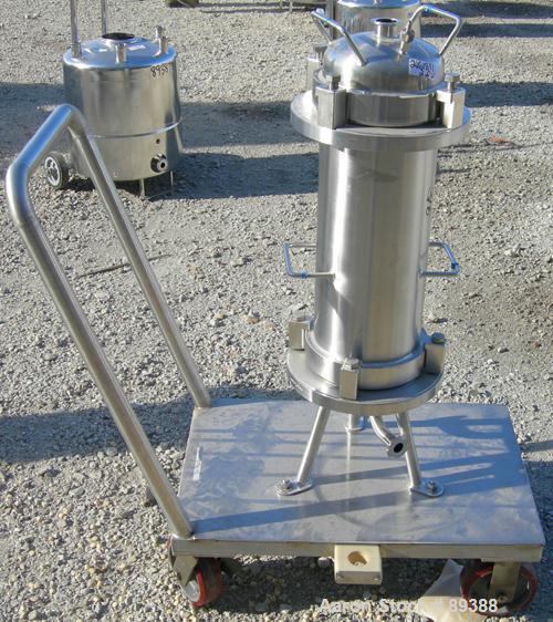 Used Allegheny Bradford Sanitary 3 Round Opt 1 Clean Filter