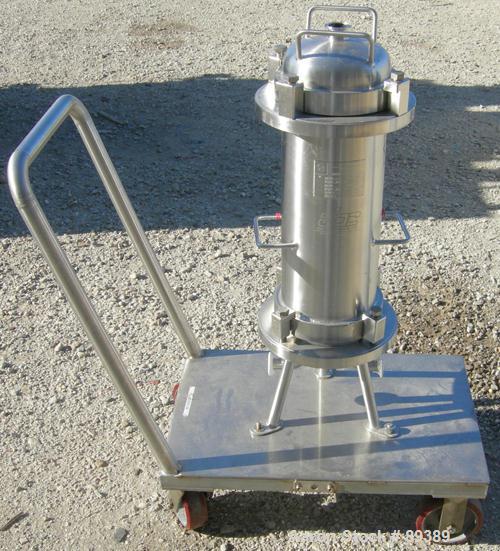 Used Allegheny Bradford Sanitary 3 Round Opt 1 Clean Filter
