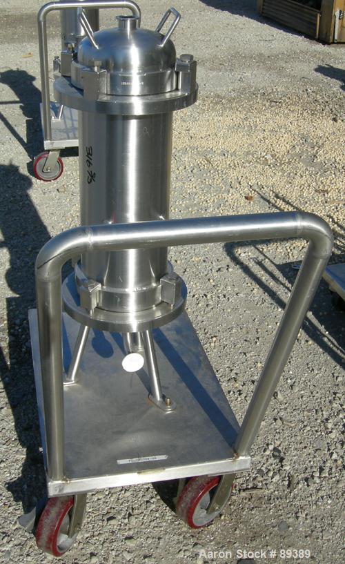 Used Allegheny Bradford Sanitary 3 Round Opt 1 Clean Filter