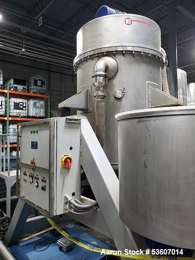Used Capifiltro Olive Oil DE Filter – Model BM-633, Stainless Steel