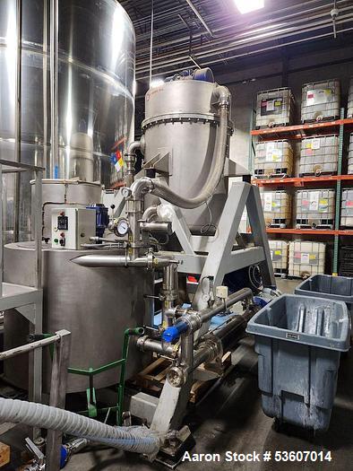 Used Capifiltro Olive Oil DE Filter – Model BM-633, Stainless Steel