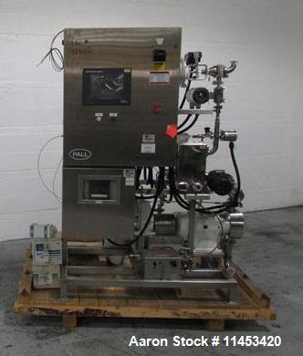Used One Pall Tangential Flow Membrane Filtration Skid
